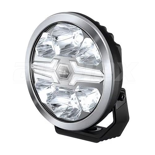 HELLA - Blade 7 inch Round Driving and Position Light - CHROME