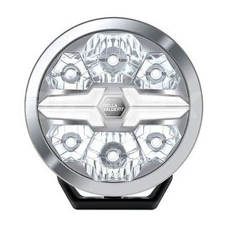 HELLA - Blade 9 inch Round Driving and Position Light - CHROME