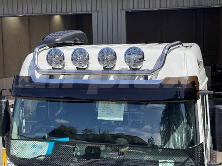 SUNVISOR - EURO STYLE TINTED ACRYLIC - HIGH ROOF