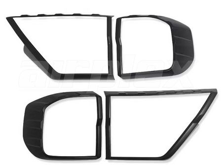 TAIL LIGHT TRIM SET- BLACK - FORD RANGER