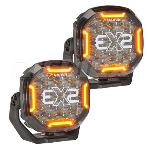 9" Narva EX2 Blackout Driving Light (Pair)