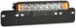 10" EX2 Blackout Light Bar Single Row Licence Plate