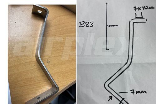 SUPPORT BRACKET - BT504 FUPS SPOILER - CENTRE BRACKET