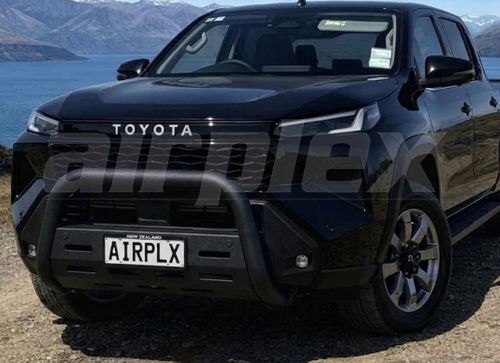 NUDGE BAR to suit Toyota Hilux 2026+  - ALLOY - BLACK