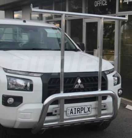 NUDGE BAR & 'H' RACK to suit Mitsubishi Triton MV