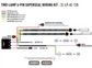 Lazer Lamps Two-Lamp Wiring Kit (Beacon  12V) PN: 2L-LP-6C-120