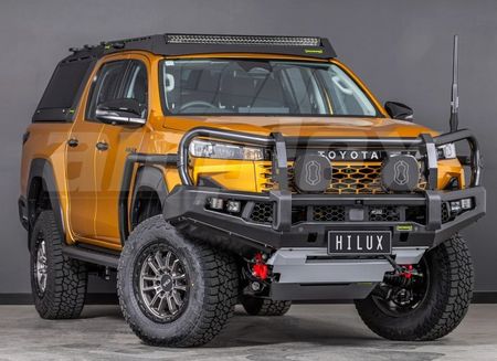 WINCH BAR - APEX to suit Toyota Hilux N90