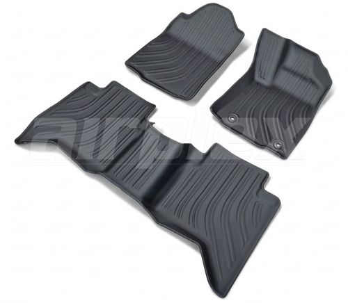 FLOOR MAT SET - 3D - DEEP DISH suit Toyota Hilux