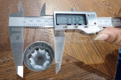WHEEL NUT COVER - STAINLESS - 19MM