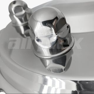 WHEEL NUT COVER - STAINLESS - 19MM