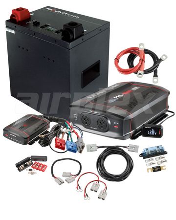 DUAL BATTERY - AUX POWER KIT - 200AH