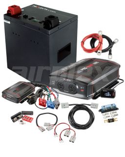 DUAL BATTERY - AUX POWER KIT - 200AH