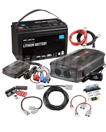 DUAL BATTERY - AUX POWER KIT - 100AH