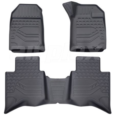 FLOOR MAT SET - 3D - DEEP DISH