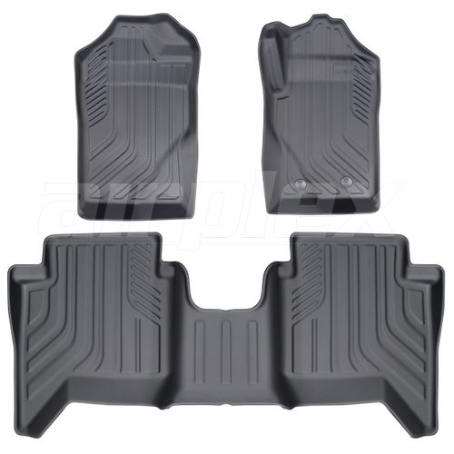 FLOOR MAT SET - 3D - DEEP DISH