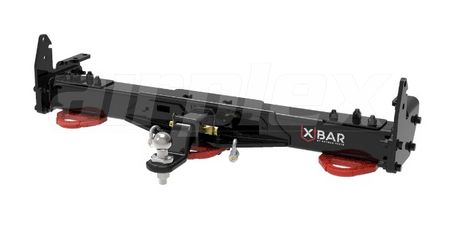 TOWBAR - XBAR - RECOVERY RATED - to suit Toyota Lancruiser LC76