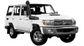 TOWBAR - XBAR - RECOVERY RATED - to suit Toyota Lancruiser LC76