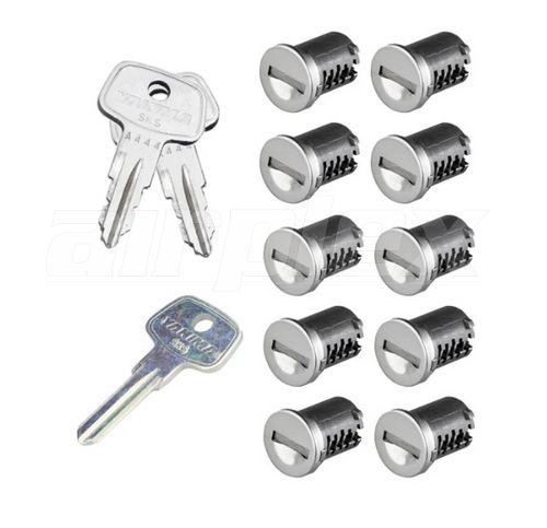 YAKIMA ROOF RACK BARREL LOCK AND KEYS (set of 10)