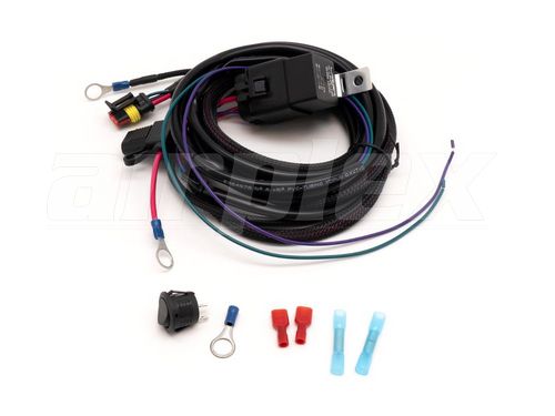 LAZER LIGHTS One-Lamp 3-Pin Superseal Wiring Kit (12V)