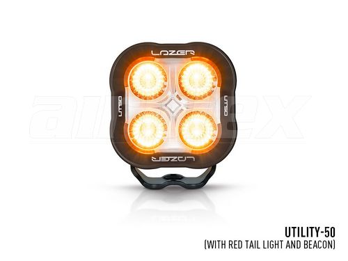 LAZER LIGHTS Utility-50 (with Beacon + Red Tail Light Function)