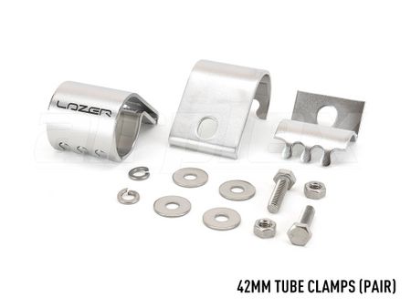 LAZER LIGHTS 42mm Tube Clamp (Pair)