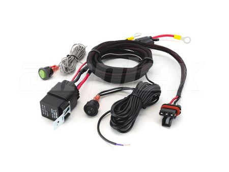 LAZER LIGHTS One-Lamp 3-Pin Aptiv Wiring Kit (12V)