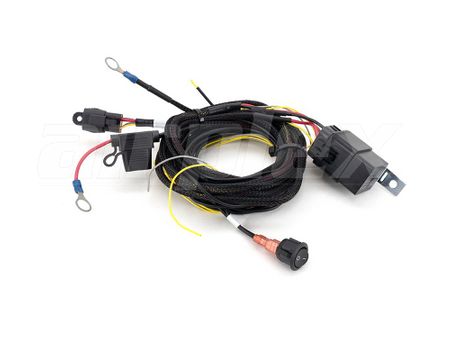 LAZER LIGHTS One-Lamp 4-Pin Deutsch DT Wiring Kit (12V)