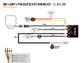 LAZER LIGHTS One-Lamp 4-Pin Deutsch DT Wiring Kit (12V)
