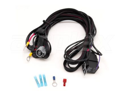 LAZER LIGHTS Single-lamp harness kit with switch (High Power, 12V)