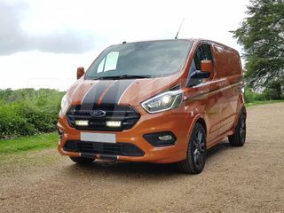 LAZER LIGHTS Ford Transit Custom (2018-2022) - Grille Mount Kit (includes: 2x Triple-R 750 Elite (Ge