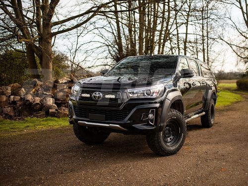 LAZER LIGHTS Toyota Hilux Invincible X (2017-2020) - Grille Mount Kit (includes: 2x ST4 Evo, 1x Gril