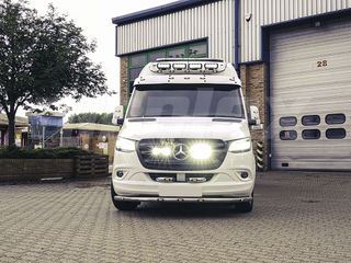 LAZER LIGHTS Mercedes Sprinter (2018+) - Grille Mount Kit (includes: 2x Triple-R 750 (Gen2), 1x Gril