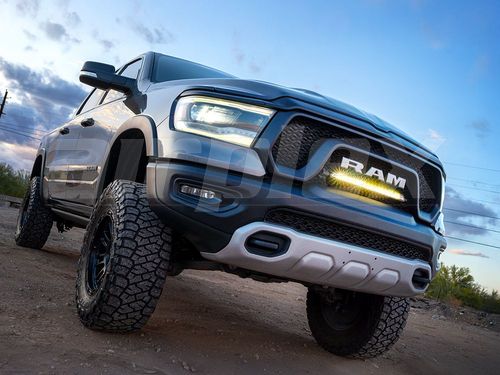 LAZER LIGHTS RAM Rebel (2019-2024) - Grille Mount Kit (includes: 1 x Linear-18 Elite with i-LBA, 1 x