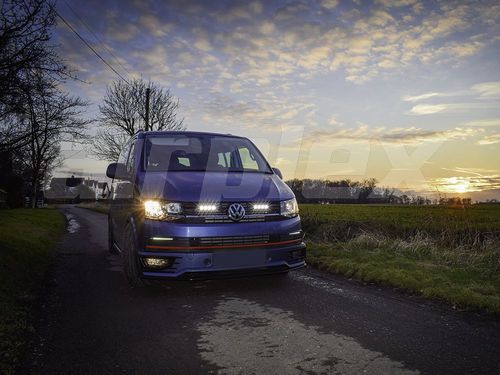 LAZER LIGHTS VW T6 - Grille Mount Kit (includes: 2x ST4 Evo, 1x Grille Mount Brackets, 1x Wiring Kit