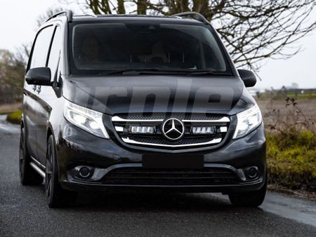 LAZER LIGHTS Mercedes Vito (2014-2019) - Grille Mount Kit (includes: 2x Triple-R 750 (Gen2), 1x Gril