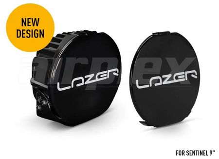 LAZER LAMPS Black Lens Cover - Sentinel 9''