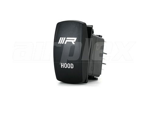 LAZER LIGHTS Rocker Switch (IIIR) - Hood