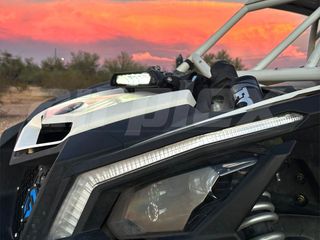 LAZER LIGHTS Can-Am Maverick X3 (2017+) - Shock Tower Light Bar Mount (For Linear-6)