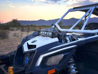 LAZER LIGHTS Can-Am Maverick X3 (2017+) - Shock Tower Light Bar Mount (For Carbon-6)