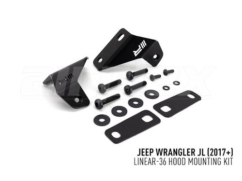 LAZER LIGHTS Jeep Wrangler JL (2017+) - Bonnet Mount (For Linear-36)