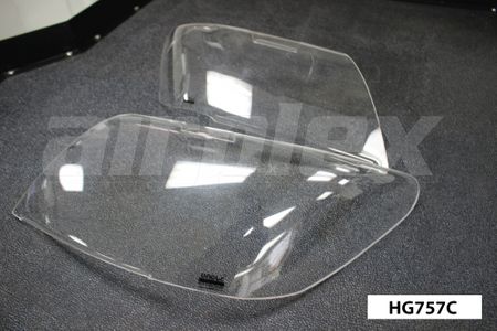 HEADLIGHT GUARD - CLEAR - PAIR