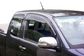 WEATHERSHIELD - SLIM - DARK TINT - 2 PIECE SET suit Toyota Hilux