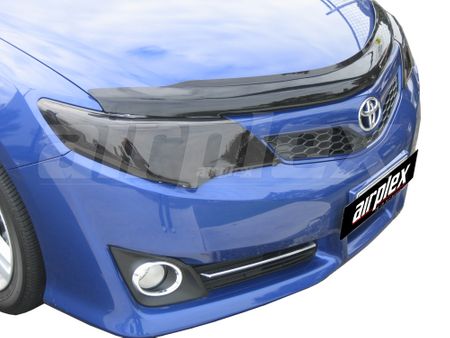 HEADLIGHT GUARD - DARK TINT - PAIR - does not suit vehicles with Chrome leading edge on bonnet