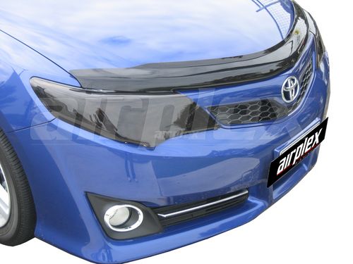 HEADLIGHT GUARD - DARK TINT - PAIR - does not suit vehicles with Chrome leading edge on bonnet