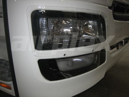 HEADLIGHT GUARD - CLEAR - PAIR