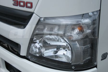 HEADLIGHT GUARD - CLEAR - PAIR