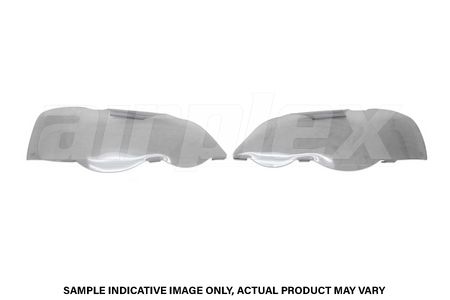 HEADLIGHT GUARDS - LIGHT TINT - PAIR