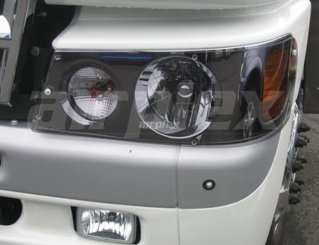 HEADLIGHT GUARD - CLEAR - PAIR