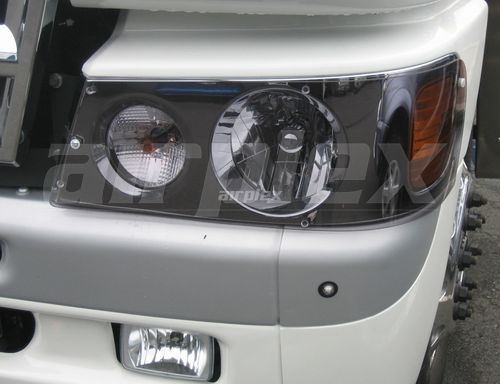 HEADLIGHT GUARD - CLEAR - PAIR