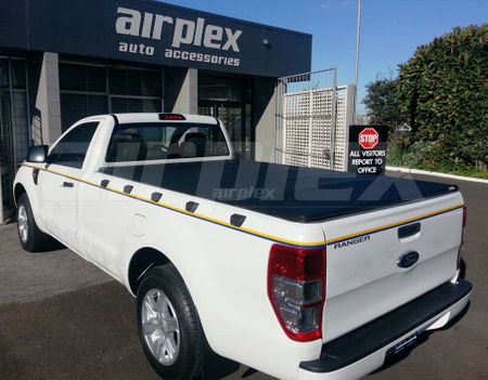 TONNEAU COVER - CLAMP AND RAIL SYSTEM - Single Cab models WITHOUT sport bar/cab protector